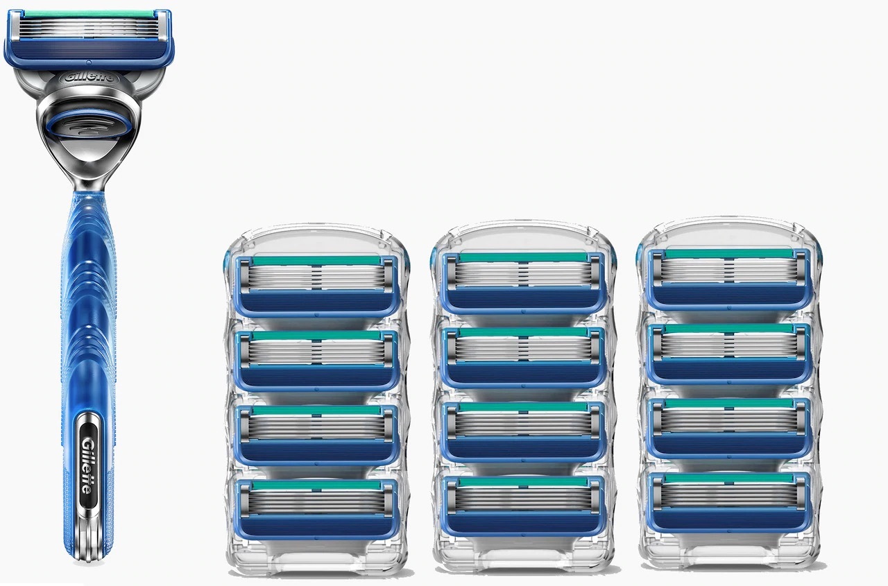 Gillette G5 (12 Razor Refills + Handle) Free Shipping $20