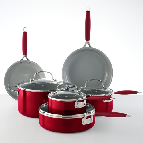 Food Network™ 10-pc. Ceramic Cookware Set $99.98