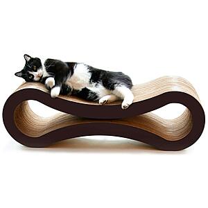 PetFusion Ultimate Cat Scratch Lounge 34"L x 10.5"W x 10.5"H - $26.44