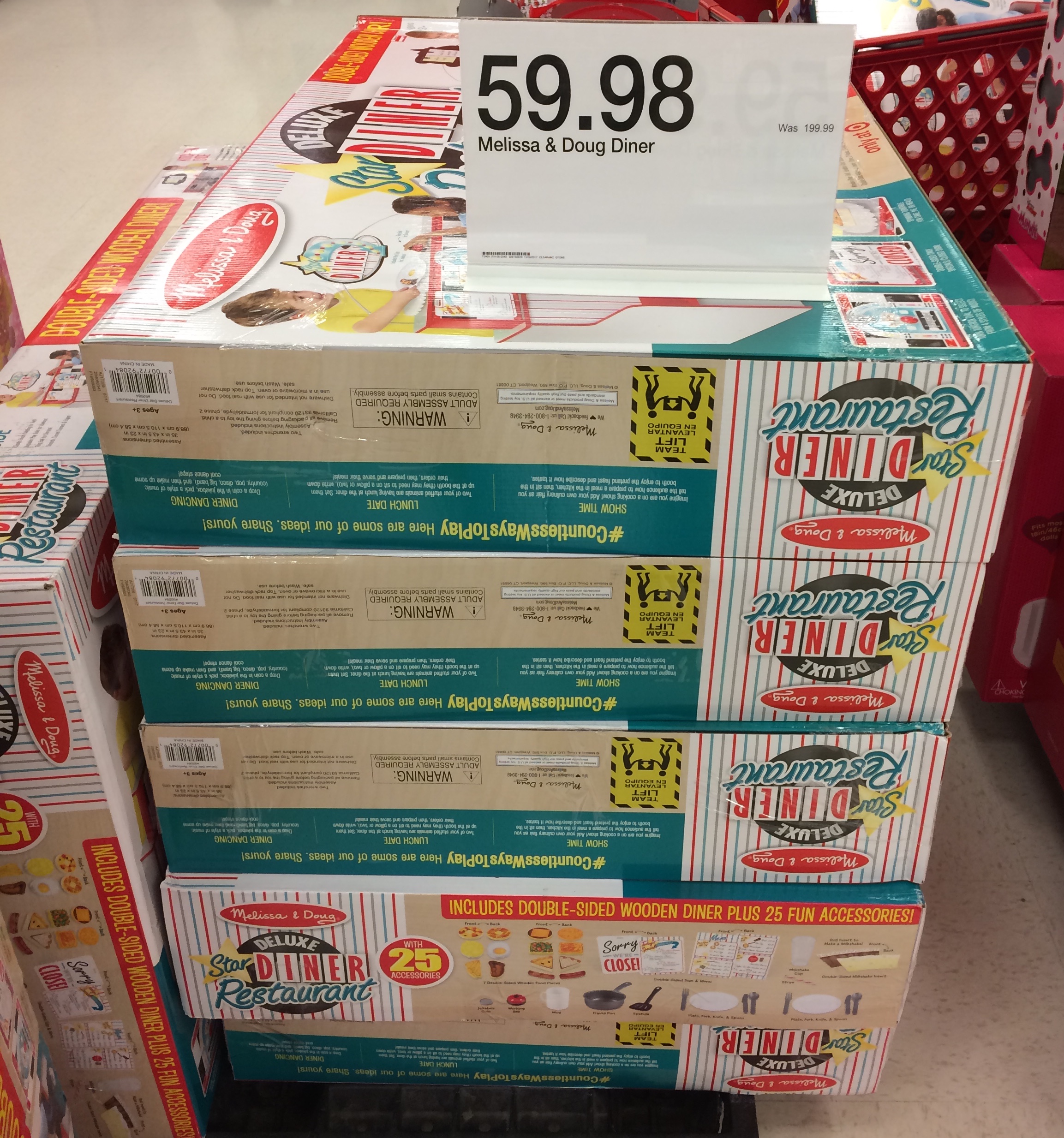 melissa and doug diner food