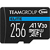 Team Group 256GB Elite microSDXC UHS-I U3, V30, A1, 4K UHD…