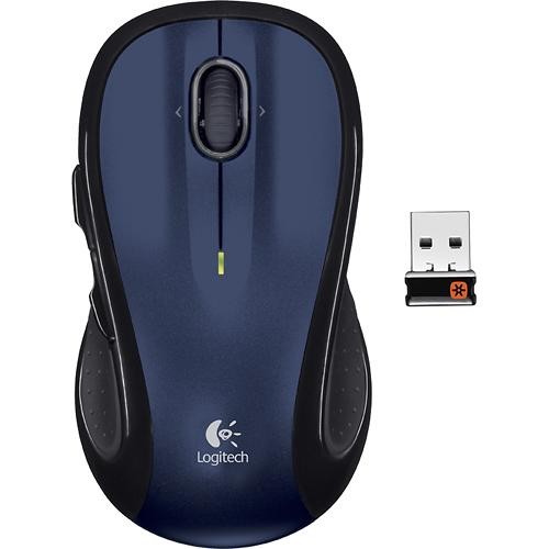 Logitech - M510 Wireless Laser Mouse - Silver/Black - $14.99 Free ship