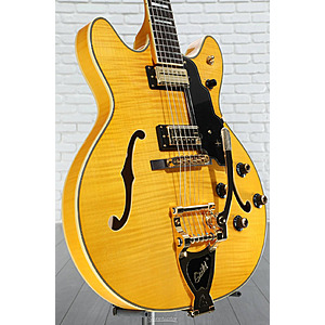 Guild Starfire VI Semi-Hollow Electric Guitar Blonde Sweetwater $  999 ($  750 off)