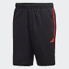 adidas Men's Train Essentials Piqu&eacute; 3-Stripes Training Shorts w/ Zip Pockets (2 colors) $8 + Free Shipping