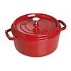 4-Quart Staub Cast Iron Dutch Oven Round Cocotte (cherry or black) $127.49 or less + Free Shipping