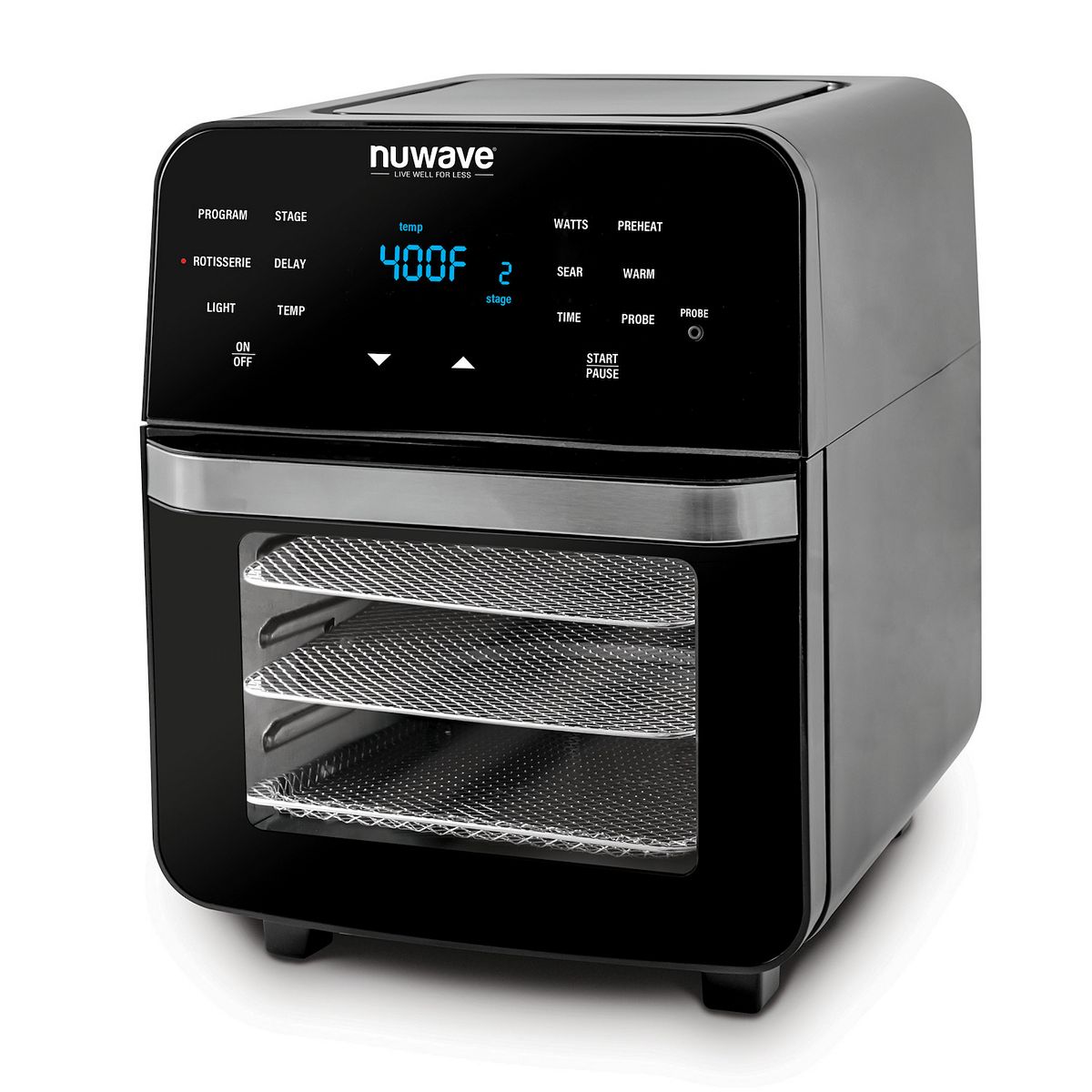 14-Qt NuWave Brio Digital Air Fryer Oven with Temperature Probe + $10 in Kohls Cash $81.59 + Free shipping