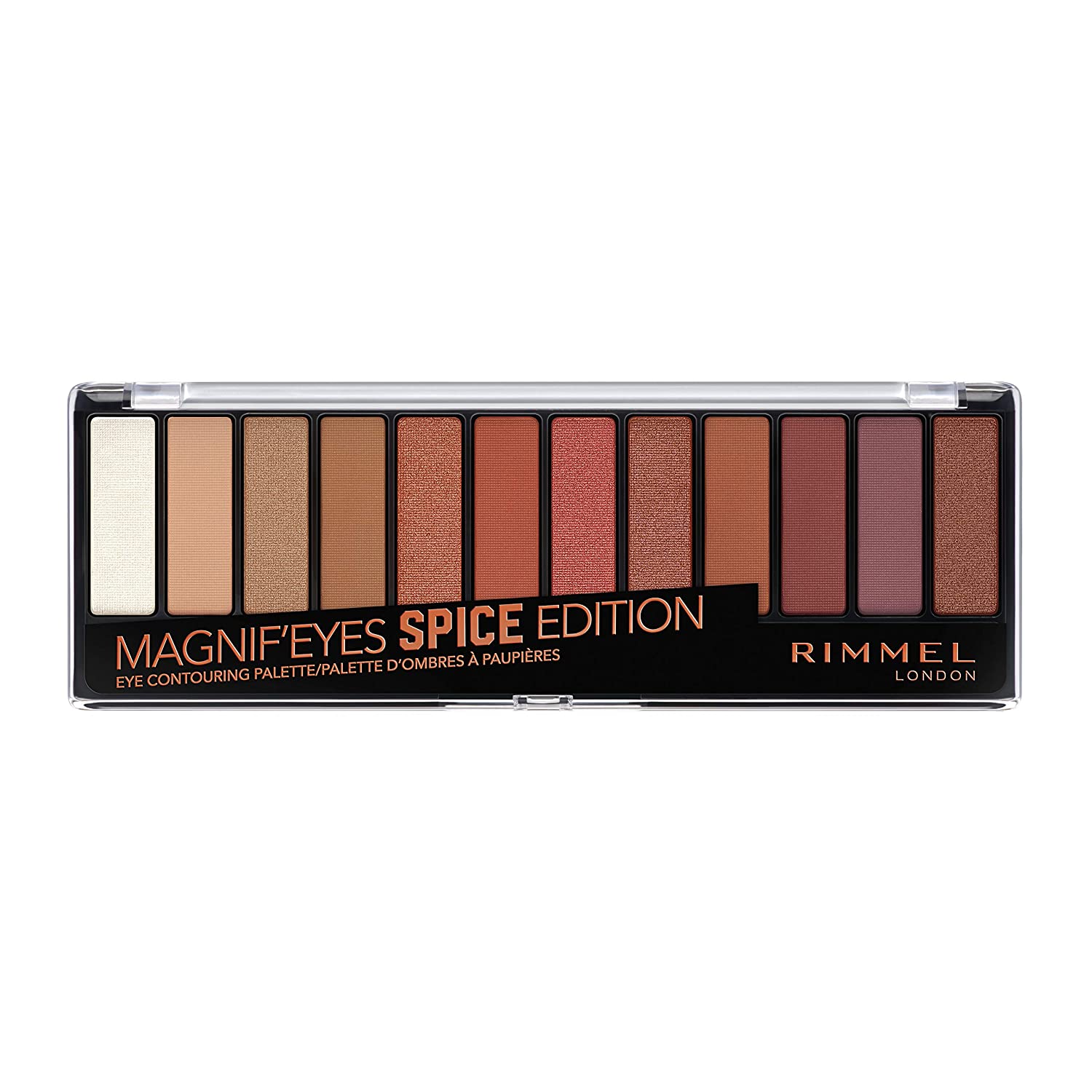 Rimmel Magnif'eyes Eyeshadow Palette (Spice Edition) $2 + free shipping w/ Prime or on orders over $25.