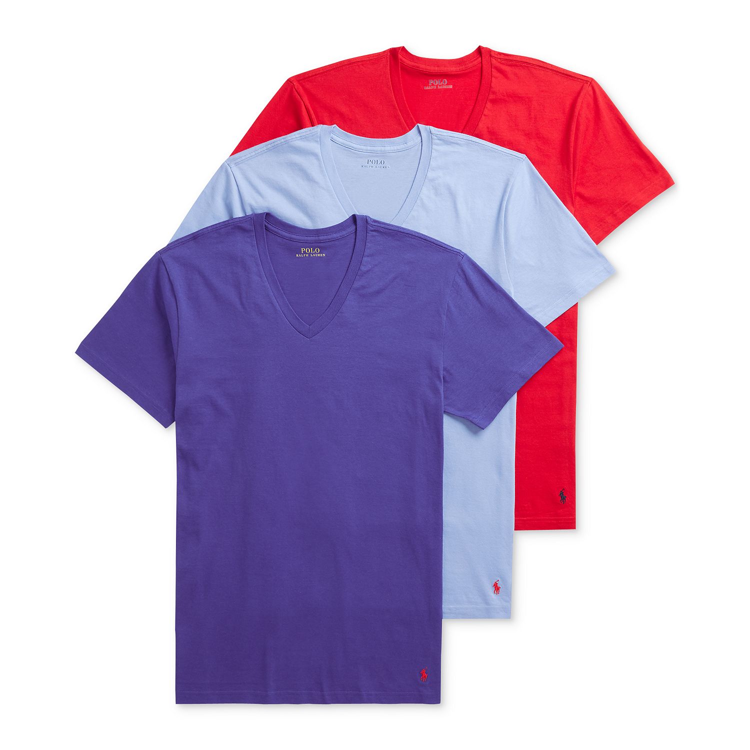 mengsel Raad eens maïs 3-Pack Polo Ralph Lauren Men's Cotton V-Neck T-Shirts (Medium only) $14.88  ($4.96 each) + 10% Slickdeals Cashback + Free Store Pickup at Macys or free  shipping on $25
