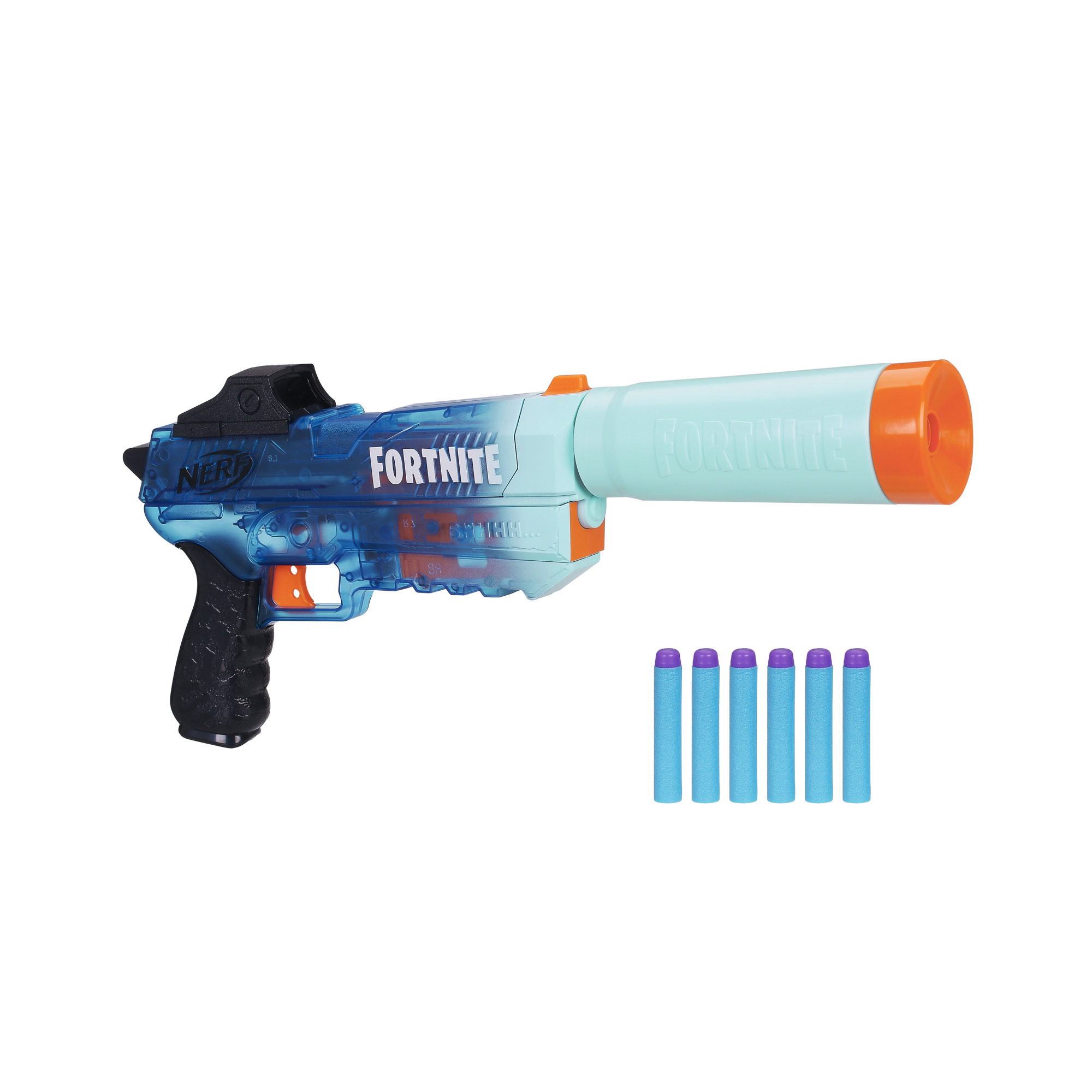 Nerf Fortnite SP-Rippley Blaster w/ Detachable Barrel and 6 Darts $10 + free shipping w/ Walmart+ or on orders over $35