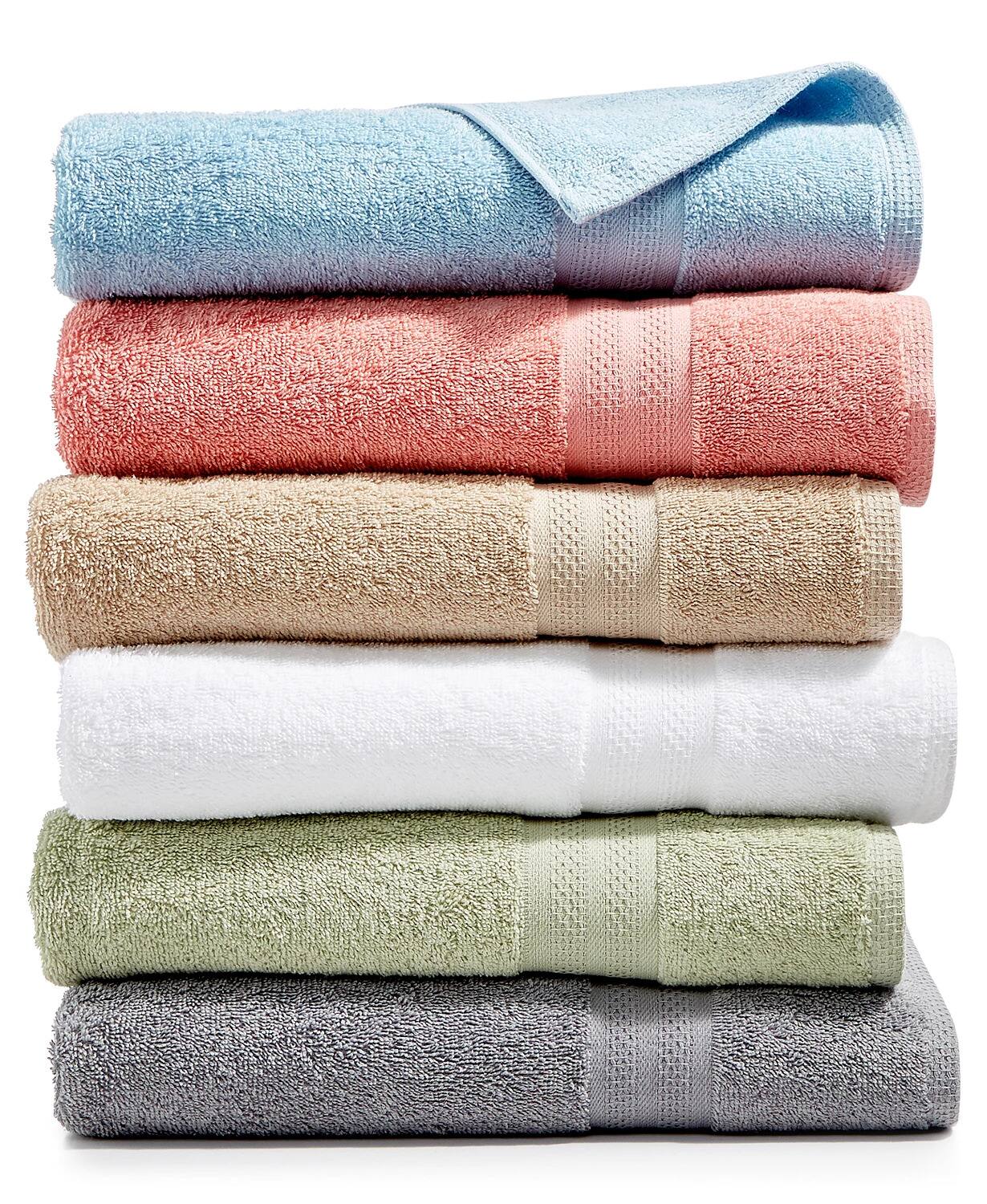 Sunham Soft Spun Cotton Towels: Washcloth $2, Hand $2, Bath $3 & More + Free Store Pickup at Macys