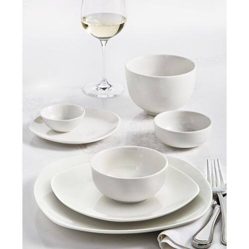 42-Piece Tabletops Unlimited Whiteware Dinnerware Set (Service for 6) $38 + $10 in Macys Money + Free S&H