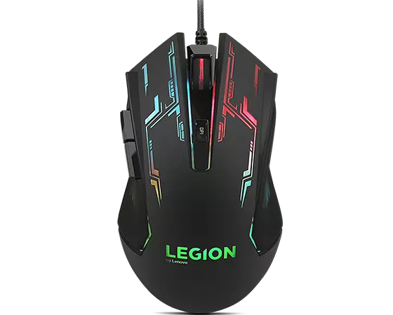 Lenovo Legion M200 Wired Gaming Mouse w/ 7-color circulating backlight $10.79 + 12% Slickdeals Cashback + free shipping