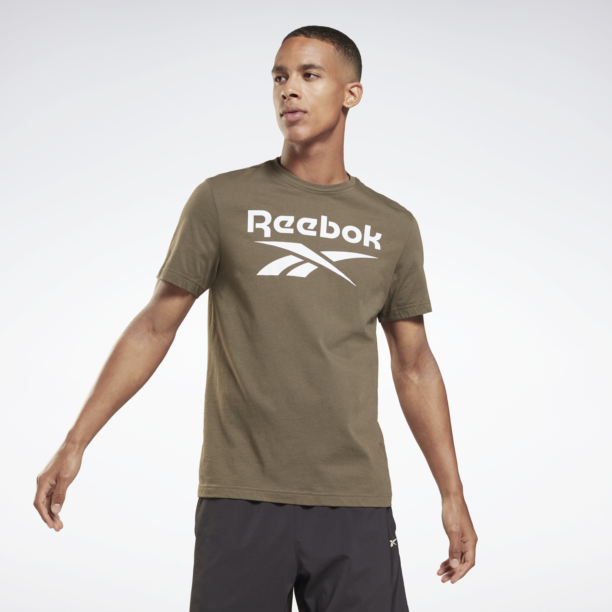 Reebok Men's Graphic Logo Series Stacked Tee 4 for $25.56 ($6.39 each) + free shipping