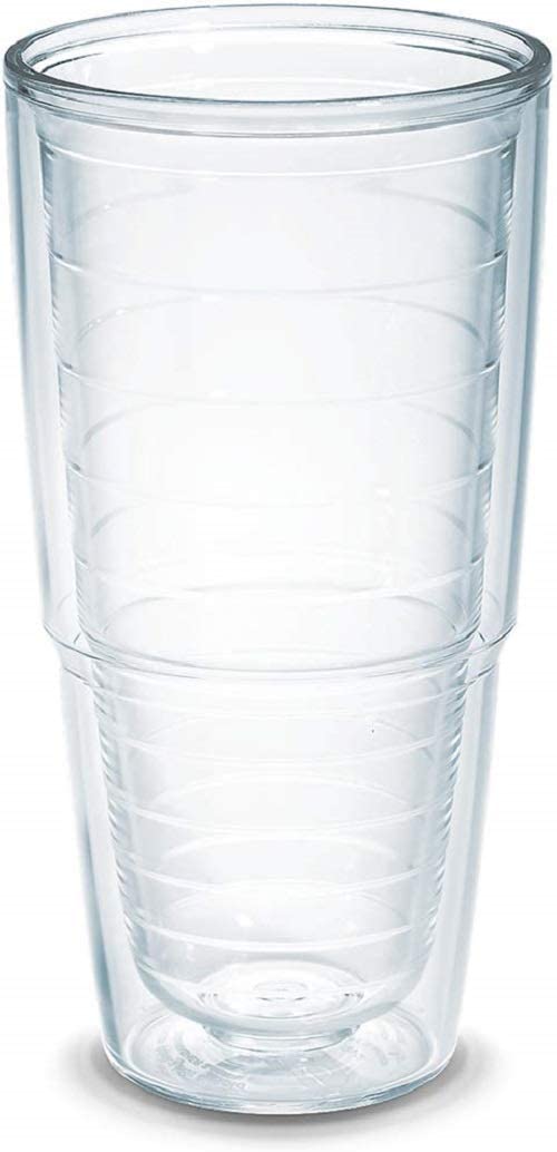 24-Oz Tervis Made In USA Double Walled Clear Insulated Tumbler Cup $7.41 + free shipping w/ Prime or on orders over $25