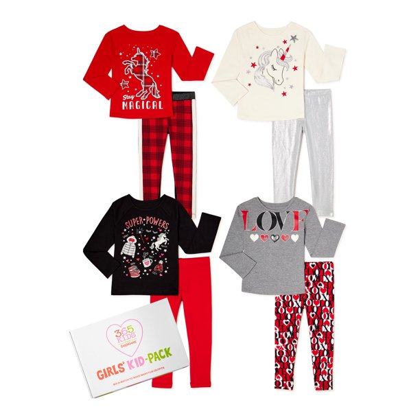 8-Piece 365 Kids From Garanimals Girls' Mix & Match Kid-Pack Gift Box (Sizes 5, 6, and 7) $15 + free shipping w/ Walmart+ or on $35+