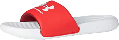 Under Armour Men's Ansa Fix Slide Sandal (red, size 7 and 14) $7.50 + free shipping w/ Prime or on orders over $25