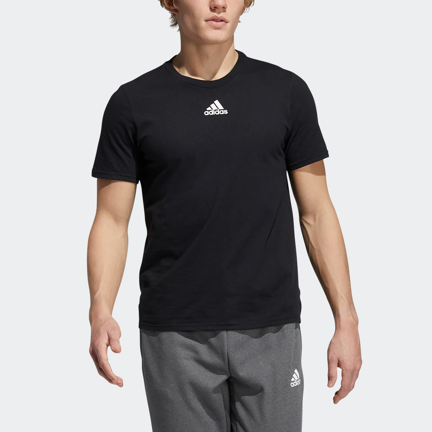 adidas Men's Amplifier Tee $9.86,  Women's Essentials 3-Stripes Cropped Hoodie $14.60, More + Free Shipping