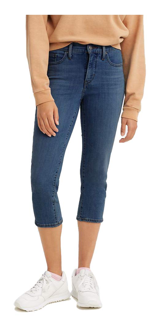 Levi's Women's 311 Shaping Capri Jeans (lapis admist-dark indigo) $17.49 + free shipping w/ Prime or on orders over $25