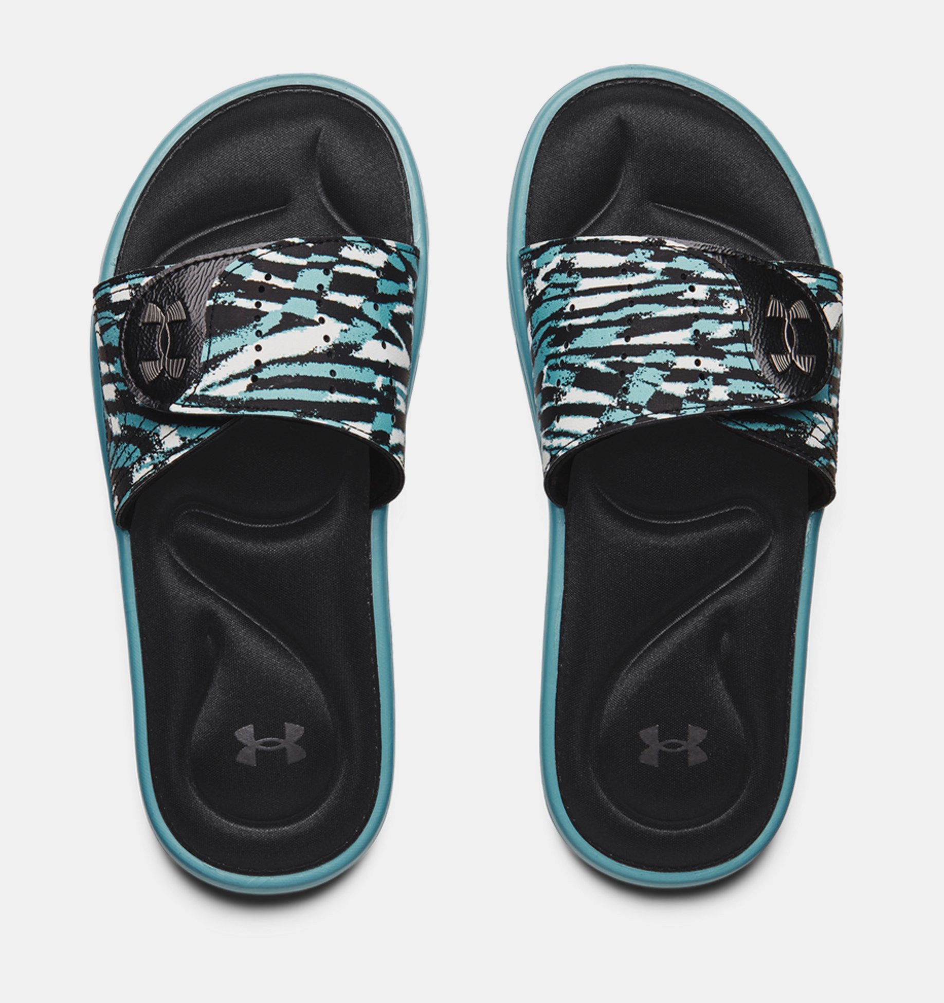 Under Armour Women's Ignite Adjustable Top Slide Sandals (various) $9.55 + free shipping