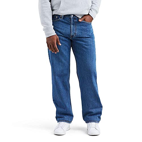 Levi's Men's 550 Relaxed Fit Jeans (Big & Tall, Medium Stonewash, Size 42+) $18 + free shipping w/ Prime or on orders over $25