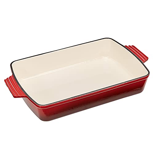13" Amazon Commercial Enameled Cast Iron Roasting/Lasagna Pan