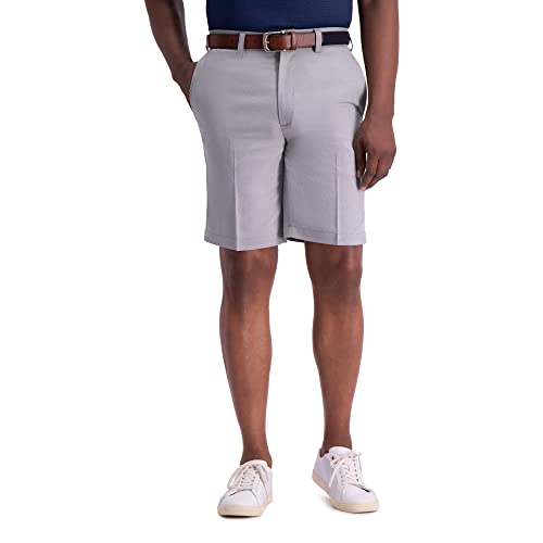 Haggar Men's Cool 18 Pro Straight Fit 4-Way Stretch Flat Front Expandable Waist Short (Charcoal) $13.75 + Free Shipping w/ Prime or on $25+