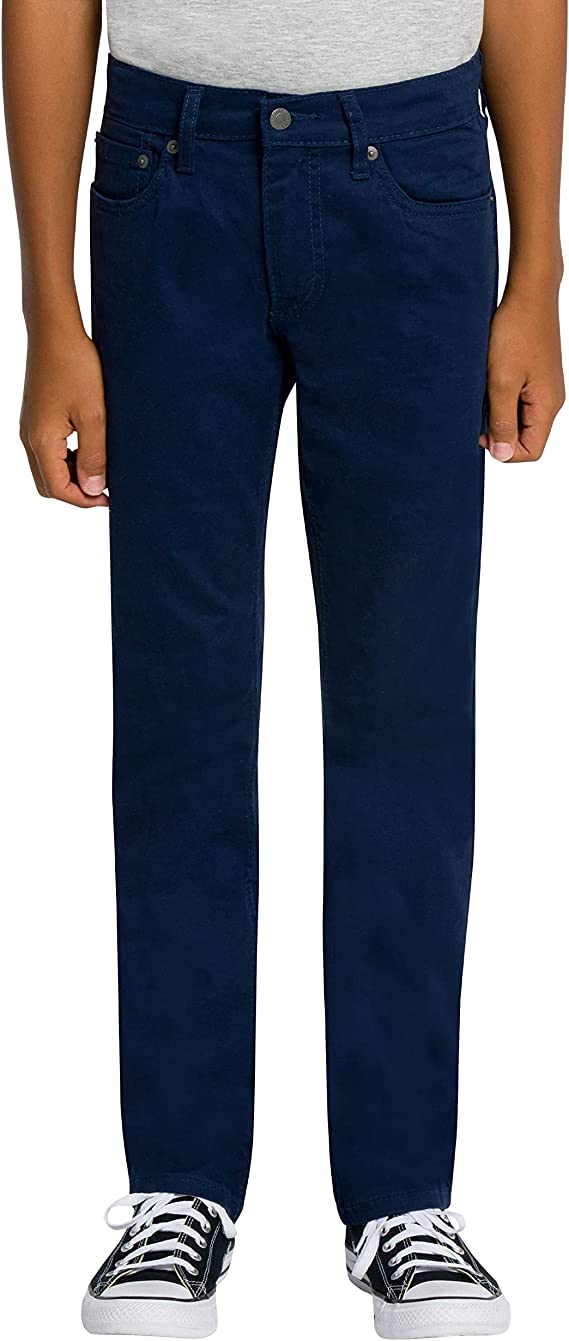 Levi's Boys' 511 Slim Fit Soft Brushed Pants in Dress Blues (size 7, 8, 16) $7.68 + Free Shipping w/ Prime or on orders over $25