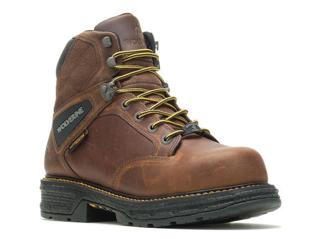 Wolverine Men's Hellcat 6" Waterproof Leather Work Boot $41, Wolverine Chainhand Steel Toe Work Boot $41, Wolverine Hellcat Wedge Work Boot $41, More + Free Shipping