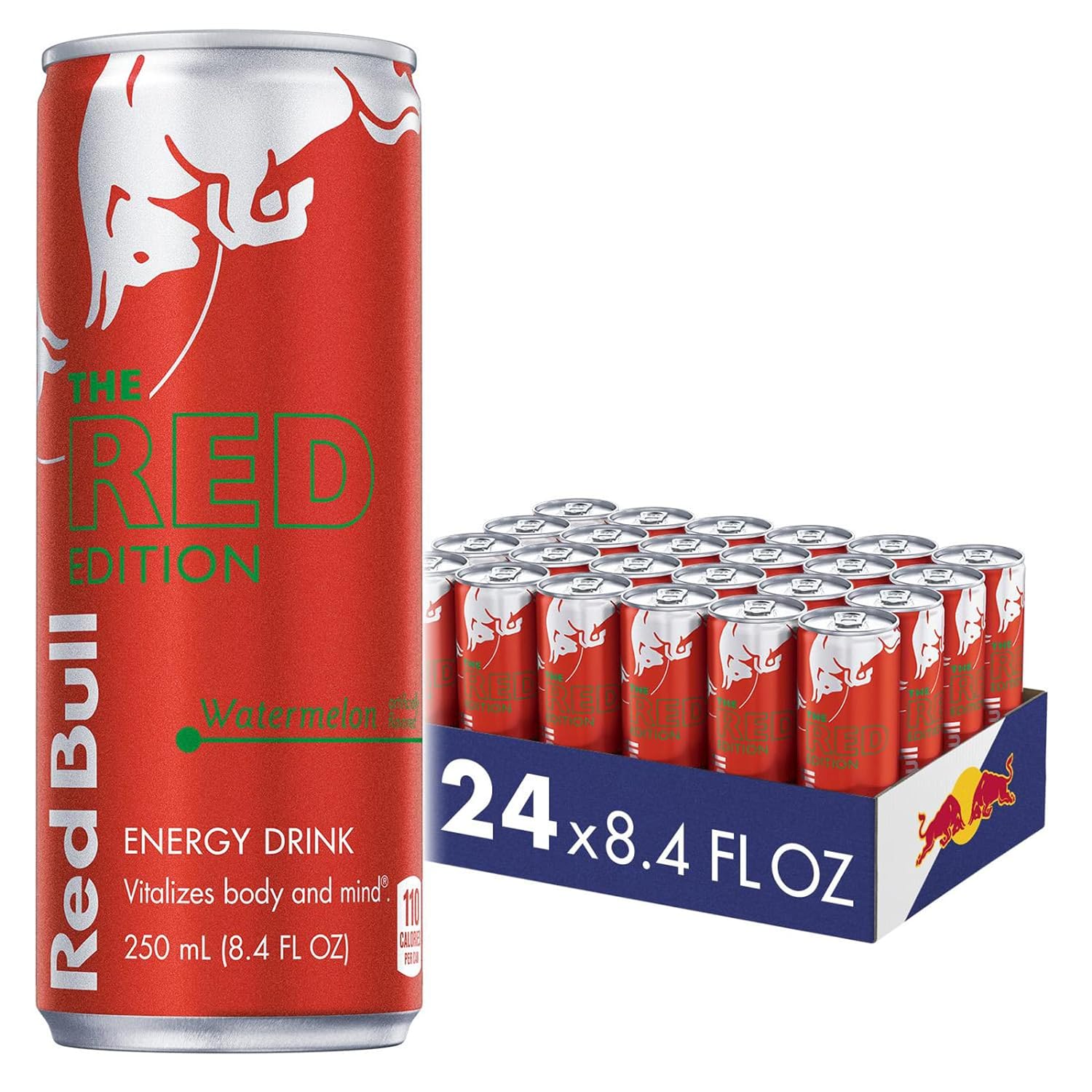Prime Members: 24-Count 8.4-Oz Red Bull Red Edition Energy Drinks (Watermelon) $23.10 w/ S&S + Free Shipping