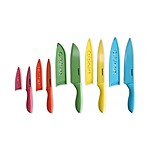 10-Piece Cuisinart Ceramic Coated Cutlery Set w/ Blade Guards (various colors) $14 + Free Store Pickup