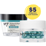 No7 Beauty: 1.69-Oz Cream + 30-Count Facial Capsules + $5 Walgreens Cash Free + Free Store Pickup