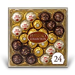 24-Count Ferrero Rocher Fine Hazelnut Milk Chocolates Gift Box $7.50 w/ Subscribe &amp; Save