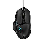 Select Staples Stores: Logitech G502 HERO Wired Optical Mouse w/ RGB Lighting $25 + Free Store Pickup