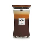 21.5-Oz Woodwick Large Hourglass Jar Candle (Café Sweets Trilogy) $11.55 &amp; More