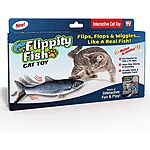 Ontel Flippity Fish Interactive Cat Toy w/ Catnip  $5 + Free Shipping w/ Prime or on $25+