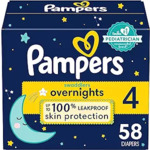 Pampers, Huggies, Honest Baby Diapers (various sizes) & Wipes $30 off $75 + Free Shipping