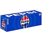 12-Pk 12-Oz Soft Drinks (Select Pepsi & Mountain Dew varieties) 3 for $12 + Free Store Pickup