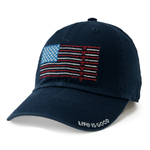 Life is Good: Americana Flip Flops Chill Cap $6.40, Men's Fishing Flag Chill Hat $7.20 &amp; More + Free S&amp;H