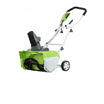 20" Greenworks 12-Amp Corded Snow Thrower $105