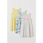 H&M: 3-Pack Little Girls' Jersey Tops $6, Little Girls' Jersey Dresses 3 for $7 &amp; More + Free S&amp;H