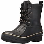 Chooka Women's Classic Memory Foam Rain Duck Boots (black) $20 + free shipping with Prime or on orders over $25