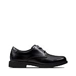 Clarks Boys' or Girls' Shoes: Boys' Scala Loop Dress Shoe $14, Tri Native K Shoes (navy knit) $14, Scape Soar Sneakers $14,More + free shipping