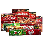 4-Count DiGiorno Rising Crust Pizza + 72-Count 12oz. Soft Drinks (Various) $25.55 + Free Store Pickup