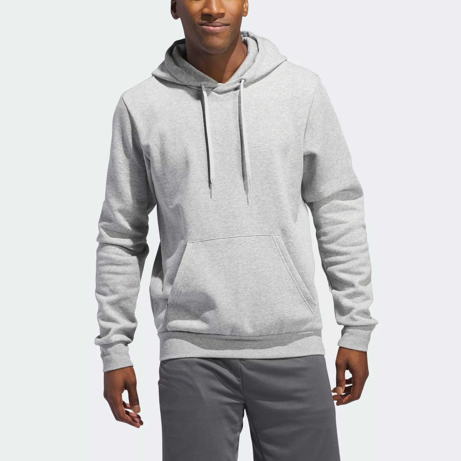 adidas Men's Fleece Hoodie (grey, Large only) $8.50 + Free Shipping
