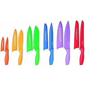 Cuisinart Multicolor ColorCore 10-pc. Cutlery Set with Blade Guards
