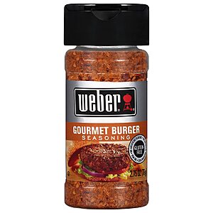 Weber Gourmet Burger Seasoning Shakers from $2.37 Shipped on