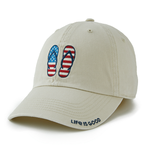 Life is Good: Americana Flip Flops Chill Cap $6.40, Men's Fishing
