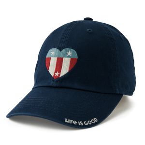 Life is Good: Americana Flip Flops Chill Cap $6.40, Men's Fishing Flag  Chill Hat