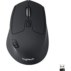 Prime Members: Logitech M720 Triathlon Multi-Device Wireless Mouse $21.20 + Free Shipping