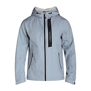 Reebok Men's & Big Men's Softshell Jacket: Black $15.70, Sleet $15.20 